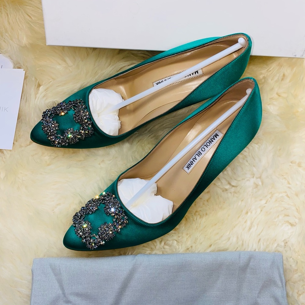 New authentic Manolo Blahnik hangisi 105mm heels - Picture 12 of 16